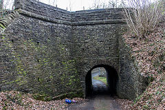 Tir Filkins bridge, Halls Road Tramroad, Blackwood, January 2019