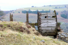 
Bedwellty Pits Quarry incline winding drum, December 2010