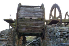 
Bedwellty Pits Quarry incline winding drum, December 2010