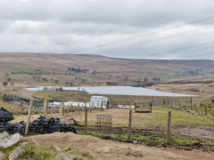 
Shon Seffreys Reservoir, Blaen-y-cwm, Sirhowy, April 2013