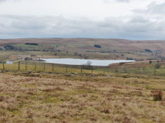 
Shon Seffreys Reservoir, Blaen-y-cwm, Sirhowy, April 2013