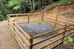 
New Hollybush Colliery airshaft, June 2011