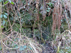 Hollybush Old Colliery stonework, March 2013