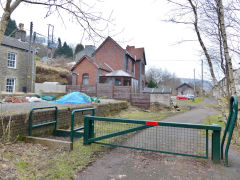 
LNWR station house, Hollybush, March 2013