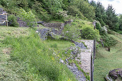 
Above the charging arches, Sirhowy Ironworks, June 2019