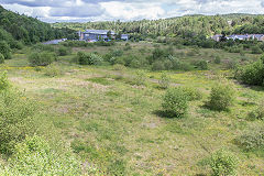 The site of the NCB Tredegar Central Workshops, June 2019