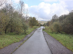 'Brynbach Pit tramway, October 2023