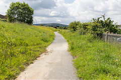 
The Rassau Railroad from Sirhowy to Trefil Machine, June 2014