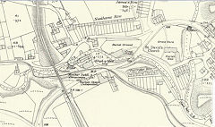 Carmeltown, 1915 OS map,