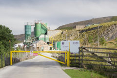 
Trefil quarry, ready-mixed cement plant, August 2013