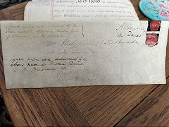 Contract to transfer Trefil Railway shares, © Photo courtesy of Nicola Butcher