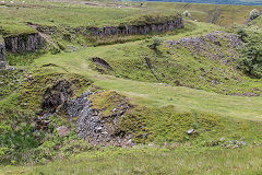 
The Eastern side of the Trefil Tramroad around Cwm Milgatw, June 2019