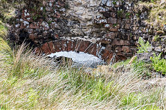 The Eastern culvert under the Trefil Tramroad around Cwm Milgatw, June 2019