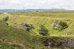 
The Eastern culvert under the Trefil Tramroad around Cwm Milgatw, June 2019