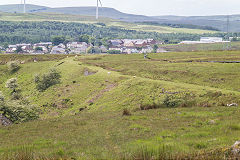 
The Western side of the Trefil Tramroad around Cwm Milgatw, June 2019