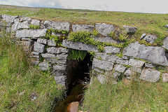 Trefil Tramroad at the culvert loop, June 2014