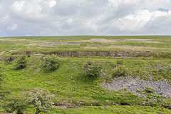 
The Eastern side of the Trefil Tramroad around Cwm Milgatw, June 2014