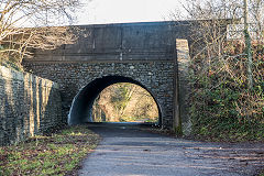 
Addison Way bridge, Bedwas, January 2016