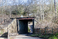 
Glyn Gwyn Street bridge, Bedwas, April 2016