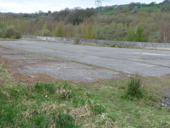 
Loading area at ST 1776 8919 to the South of the railway, Bedwas Colliery, April 2012