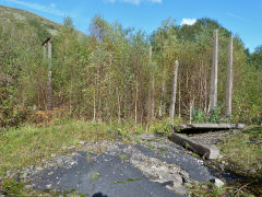 
Site of the electricity sub-station at ST 1788 8948, Bedwas Colliery, April 2012