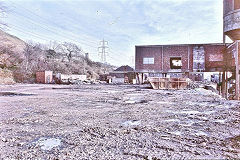 
Demolition of Bedwas Colliery c1985, © Photo courtesy of Tim Rendall