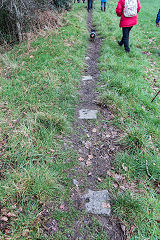 Mynydd-y-bwlch tramroad, January 2019