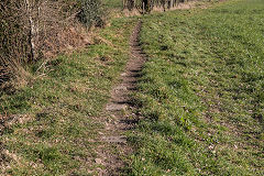 Mynydd-y-bwlch tramroad, February 2019