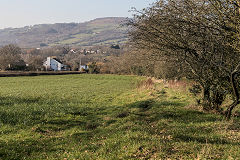 Mynydd-y-bwlch tramroad, February 2019