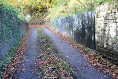 
Rising Sun trackbed, Bedwas, October 2010