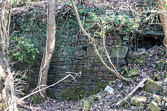 
Rudry Merthyr Colliery loading bank, February 2019