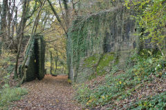 Forge tramroad bridge, B&MR, Machen, October 2010
