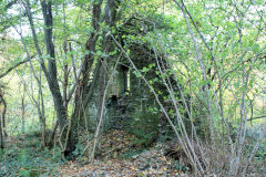 
Twyn-Sych ruins, Cefn Coed Pwll Du Colliery loading bank, Machen, October 2010