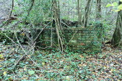 Twyn-Sych ruins, Cefn Coed Pwll Du Colliery loading bank, Machen, October 2010