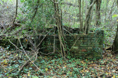 
Twyn-Sych ruins, Cefn Coed Pwll Du Colliery loading bank, Machen, October 2010