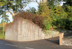 Chatham tramway bridge abutments, Machen, October 2010