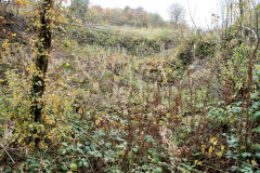 Cefn Coed Pwll Du Colliery lower level, Machen, October 2010