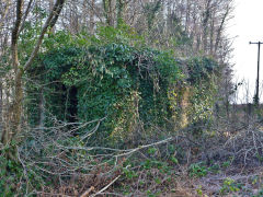 
Valve house next to Coedcae Cottage, Machen, February 2013