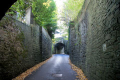 
Dranllwyd Lane middle and lower bridges, Machen, October 2010