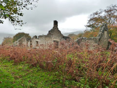 Ffwrwm farmhouse, Machen, October 2010