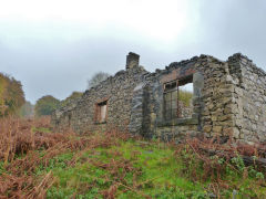 Ffwrwm farmhouse, Machen, October 2010