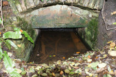 
Machen Forge culvert under branchline, November 2010