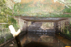 
Machen Forge culvert under branchline, November 2010