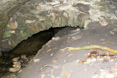 
Machen Forge, drain outlet by branchline, November 2010