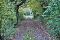 
Forge tramroad at Cae-bach, Machen, October 2010