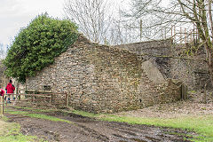 
Machen Forge stables, January 2015