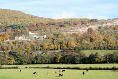 
Machen Quarry from the other side of the valley, October 2010