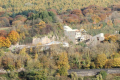 
A close-up of the crusher, Machen Quarry, October 2010