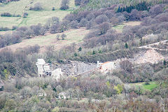 
Machen Quarry from Ruperra, April 2016