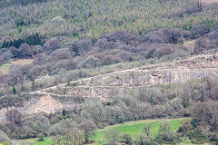 
Machen Quarry from Ruperra, April 2016